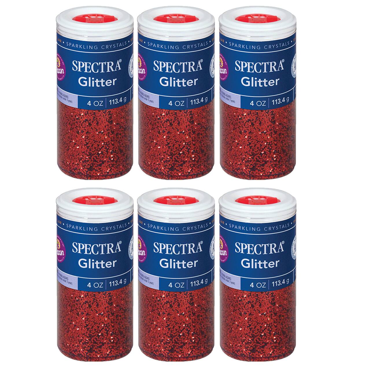 Spectra&#xAE; Glitter Jar, Pack of 6